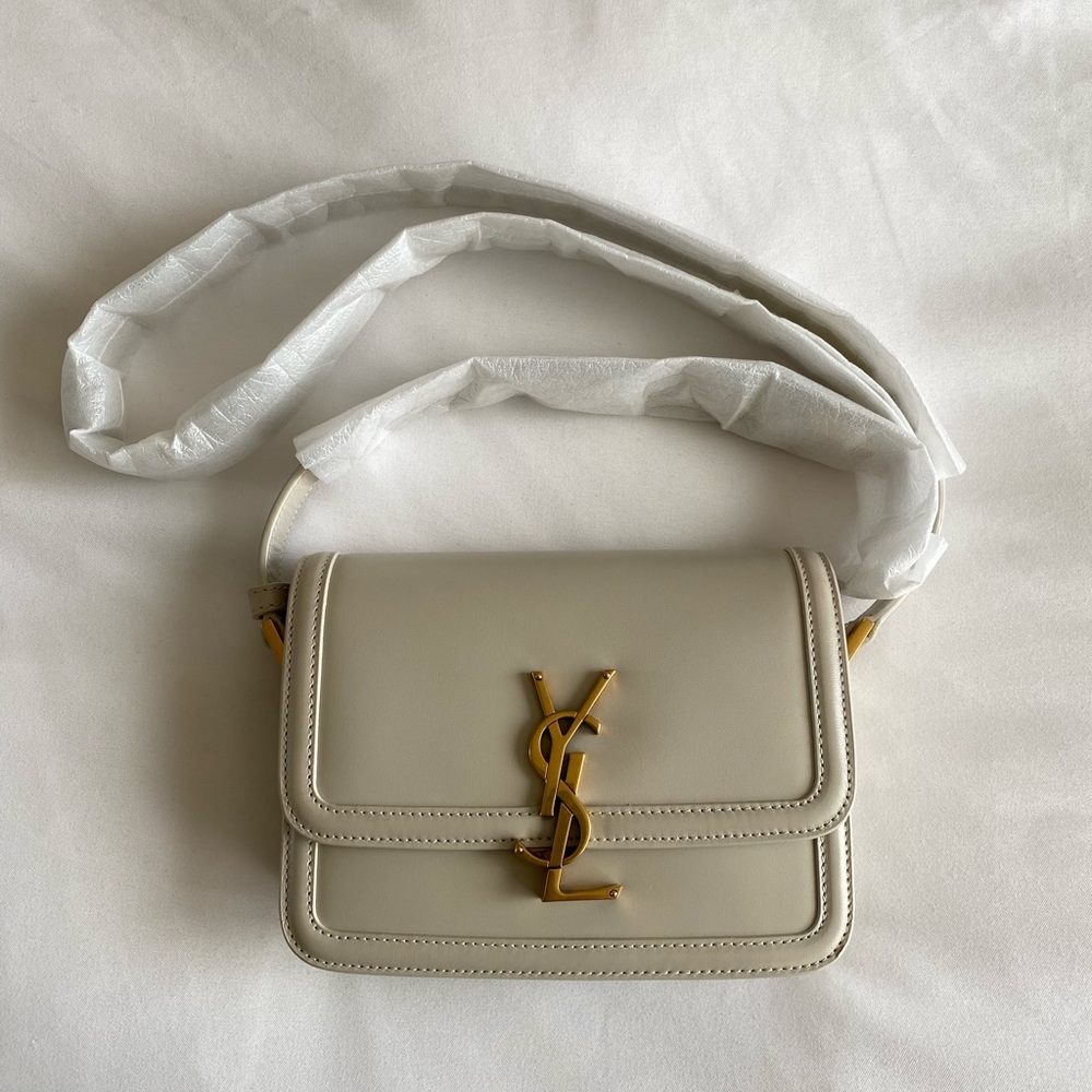 Ysl solferino bag, color white, brand new (used)